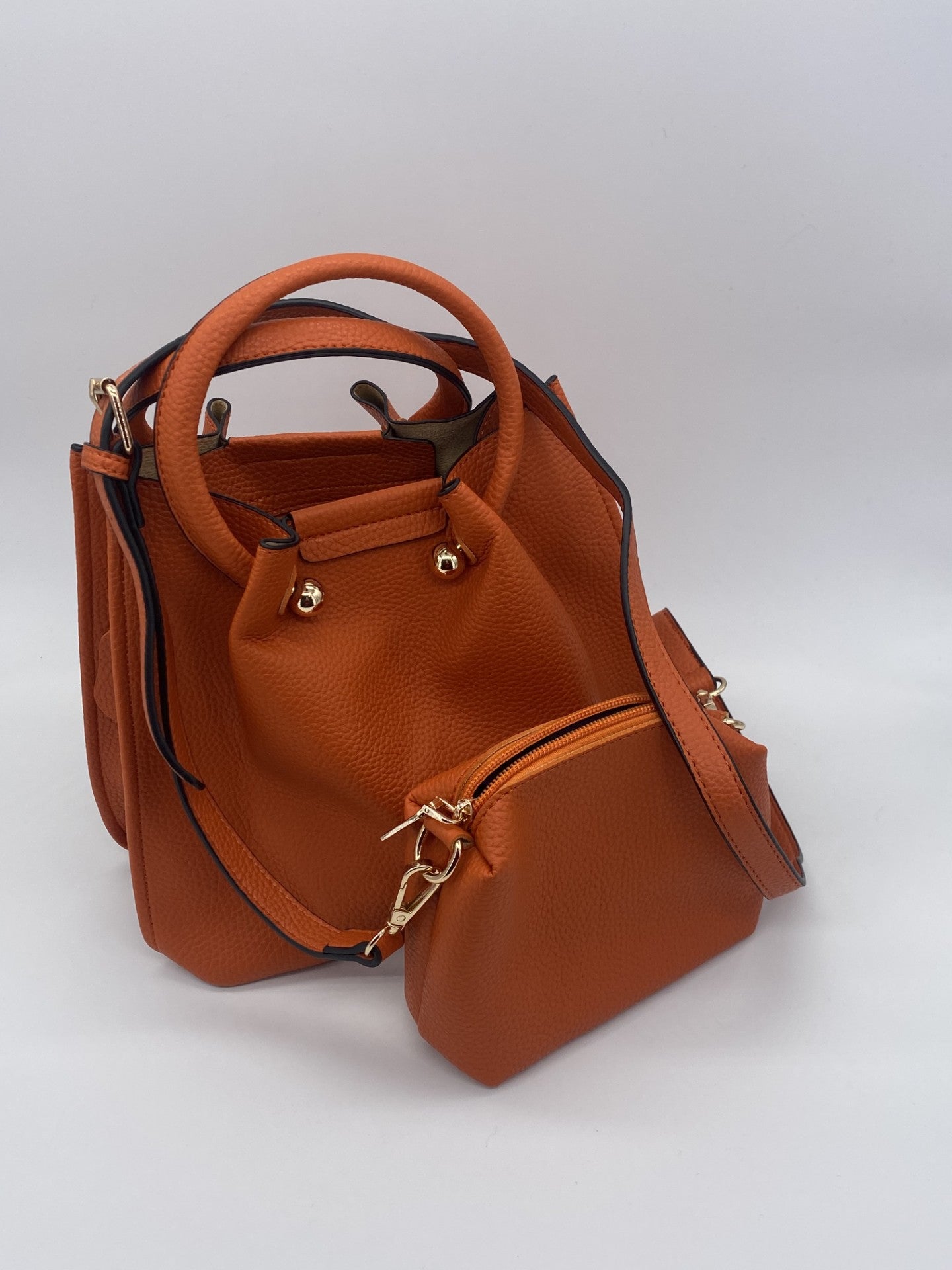 Sac à Main Bourse - Trésor Orange du Château