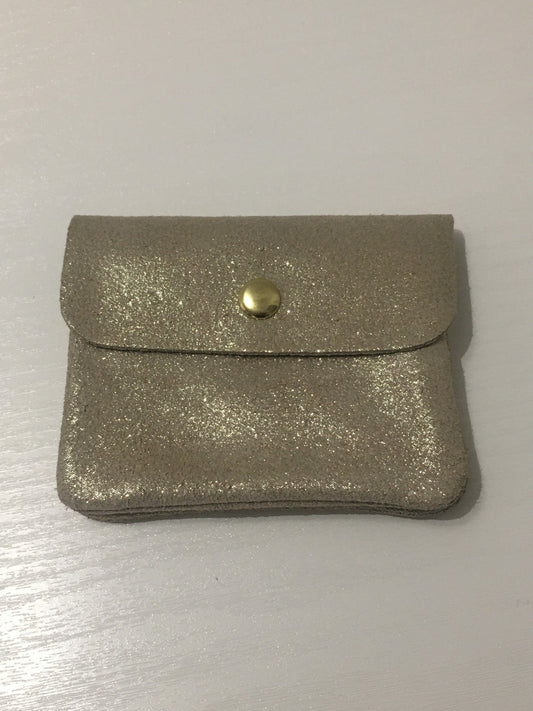 Porte-monnaie - Beige étincelle