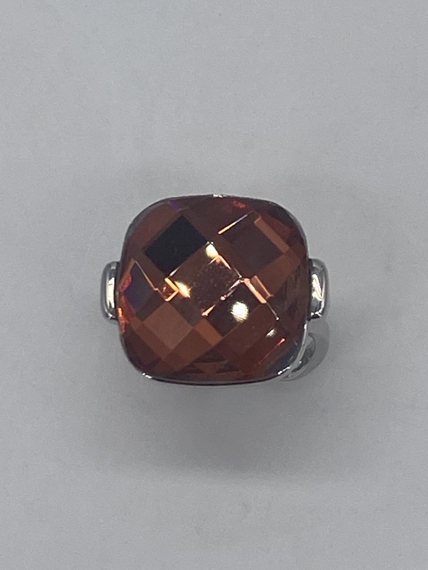 Bague - Sable et mandarine