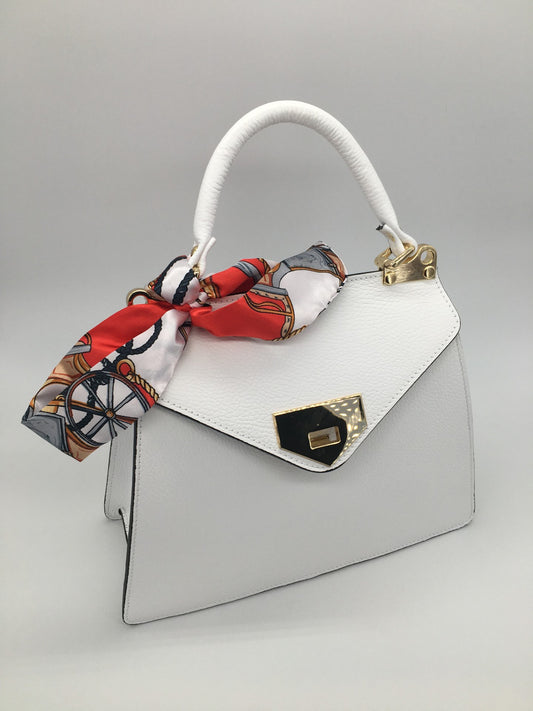 Sac à main - Blanc Plume impériale