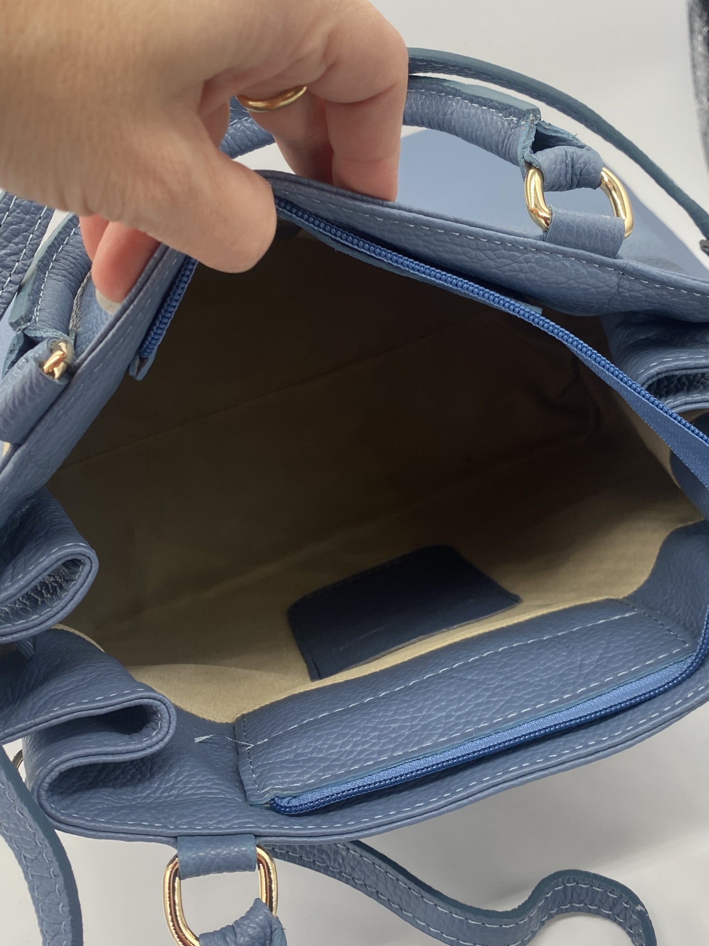 Sac à main - Bleu sérénité