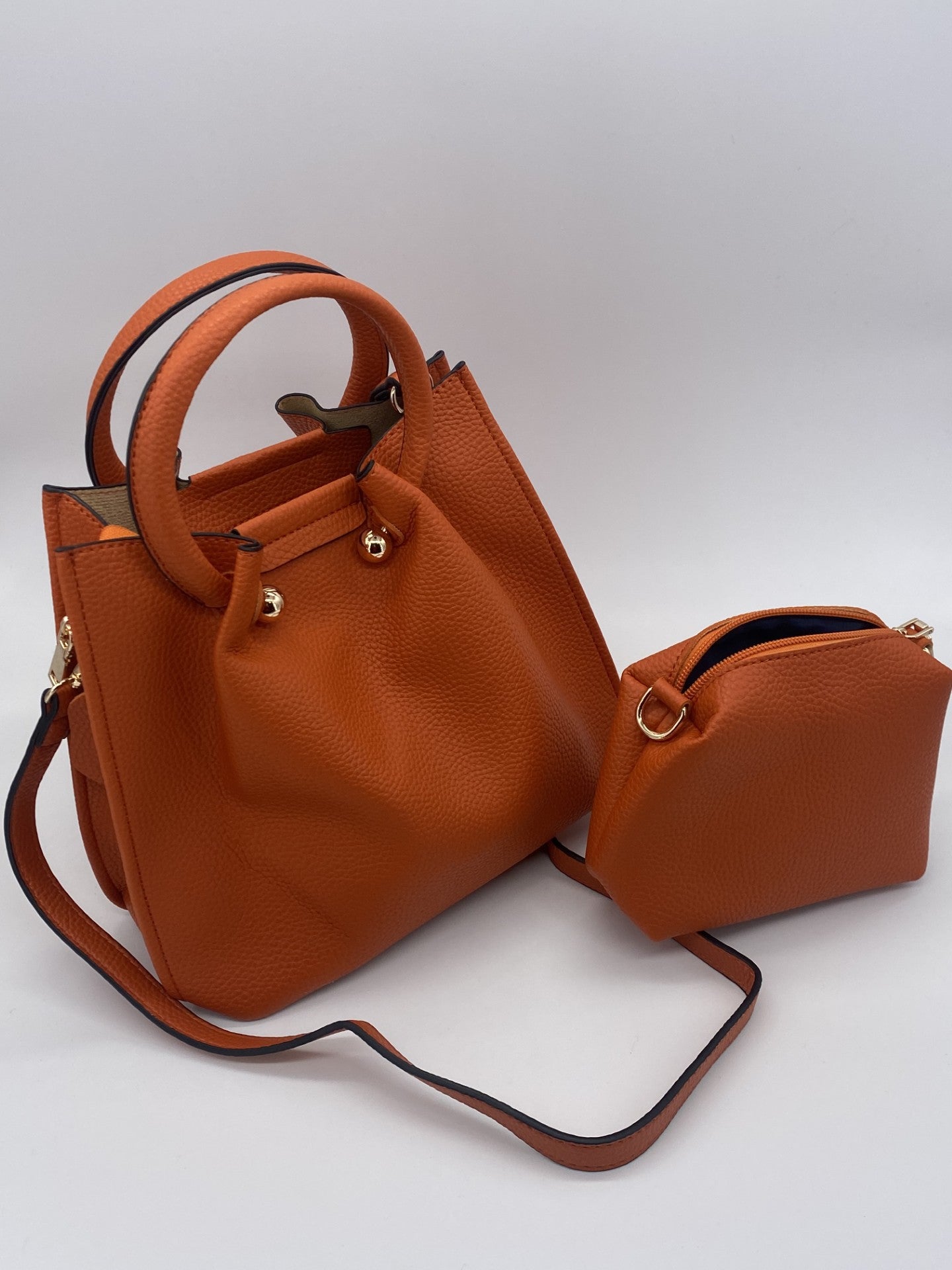 Sac à Main Bourse - Trésor Orange du Château