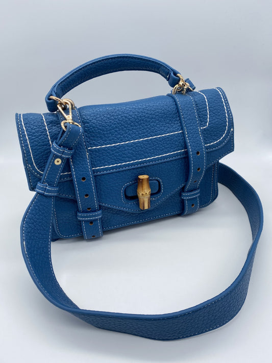 Sac à main cartable - rêve de saphir bleu