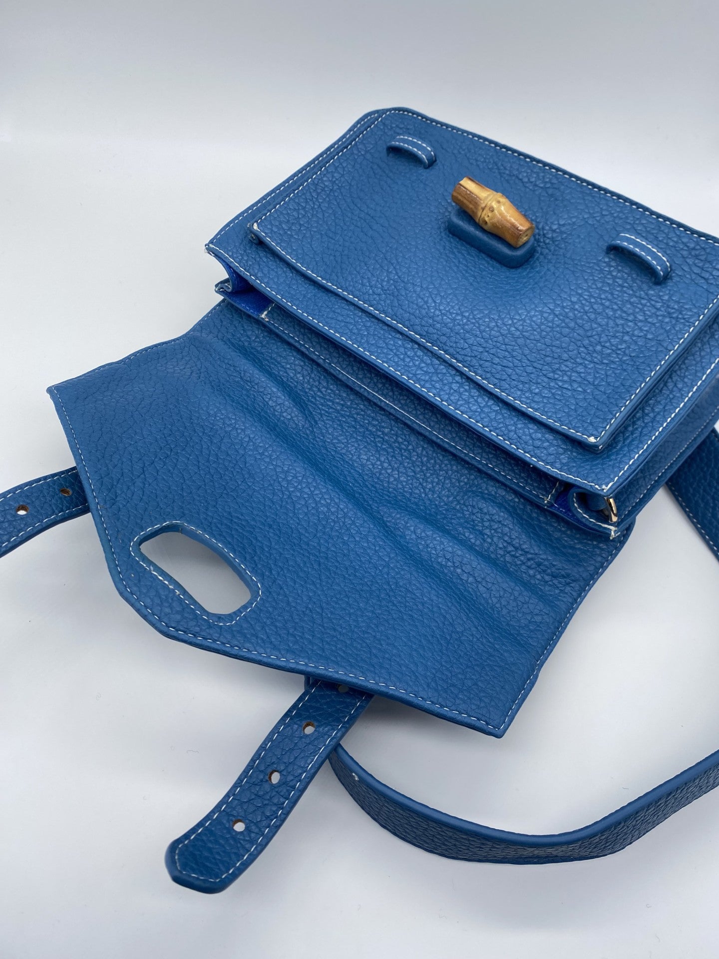 Sac à main cartable - rêve de saphir bleu