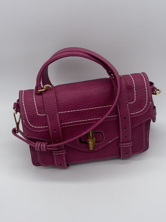 Sac à main cartable - rêve de saphir rose