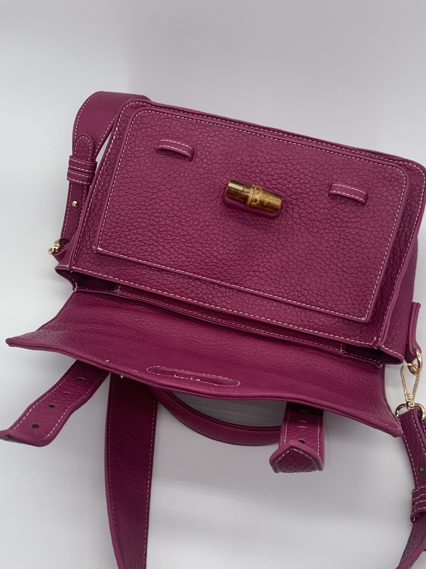 Sac à main cartable - rêve de saphir rose