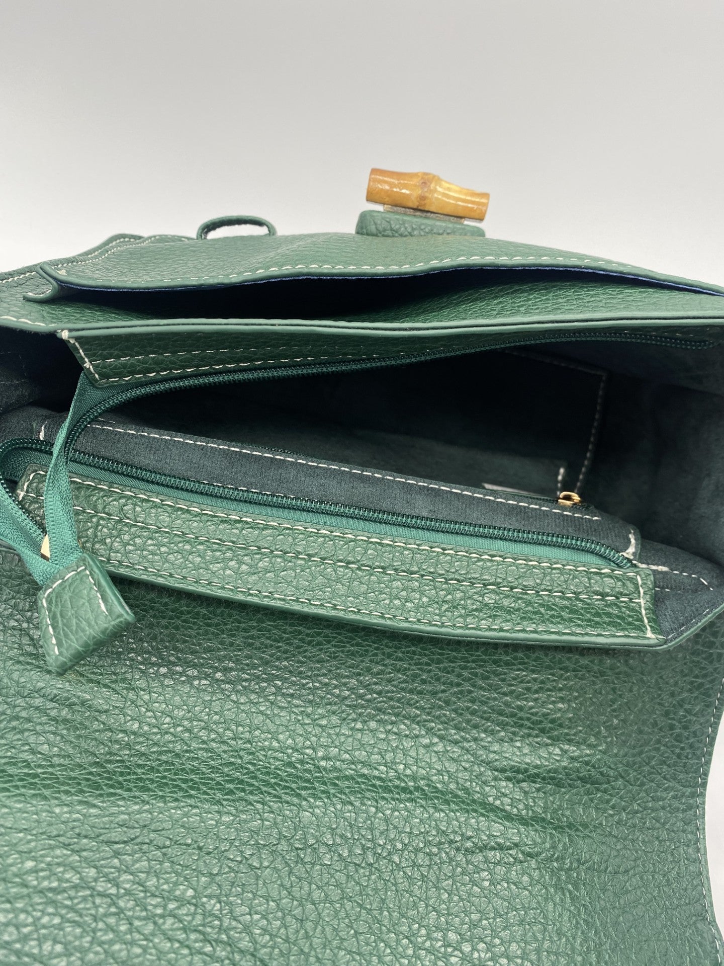 Sac à main cartable - rêve de saphir vert